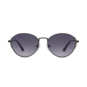 Black Yellow Full Rim Sunglasses