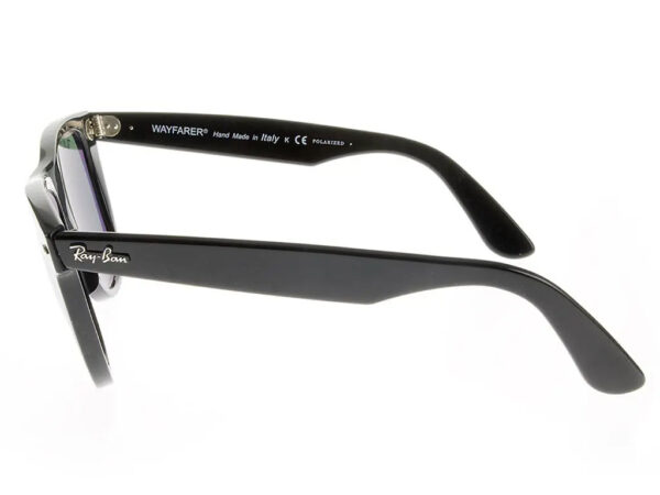 Solaires: Rayban-RB-2140 WAYFARER Noir – Image 3