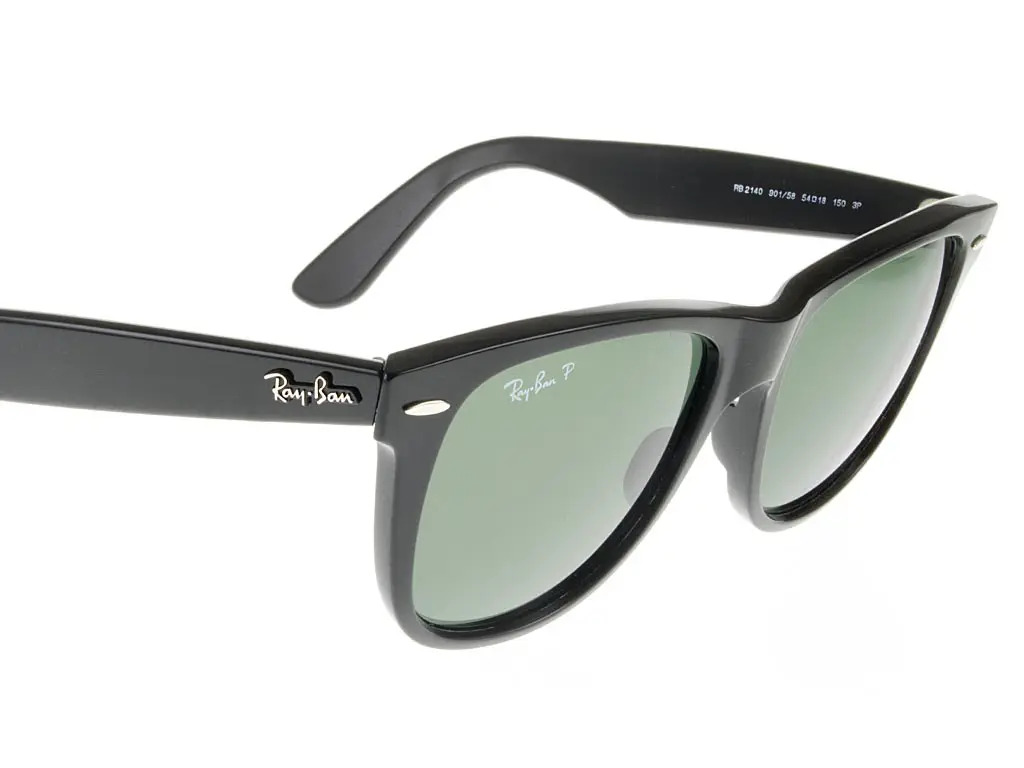 Solaires: Rayban-RB-2140 WAYFARER Noir – Image 4