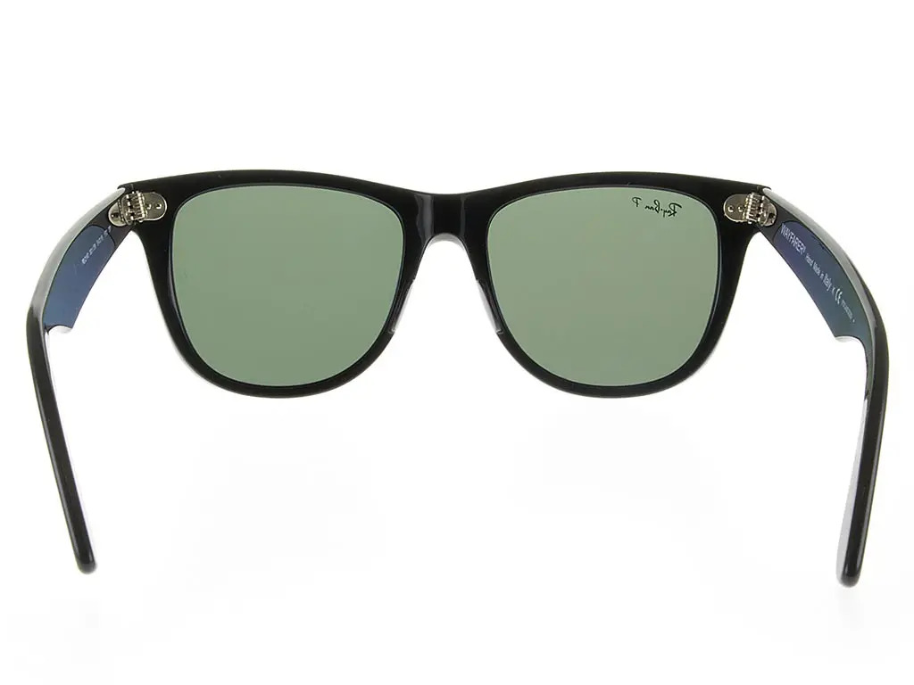 Solaires: Rayban-RB-2140 WAYFARER Noir – Image 5